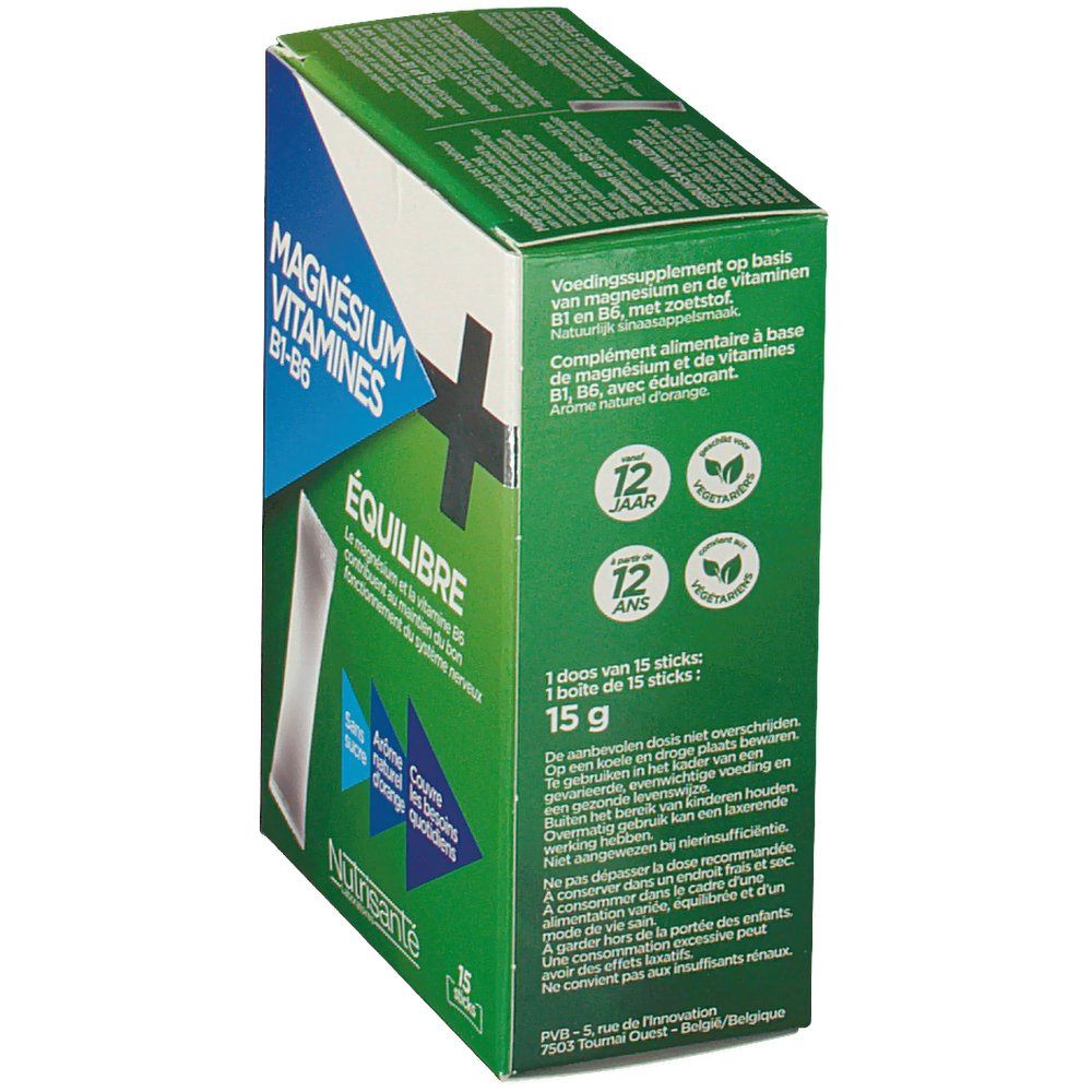 Nutrisanté Magnésium + Vitamines B1-B6