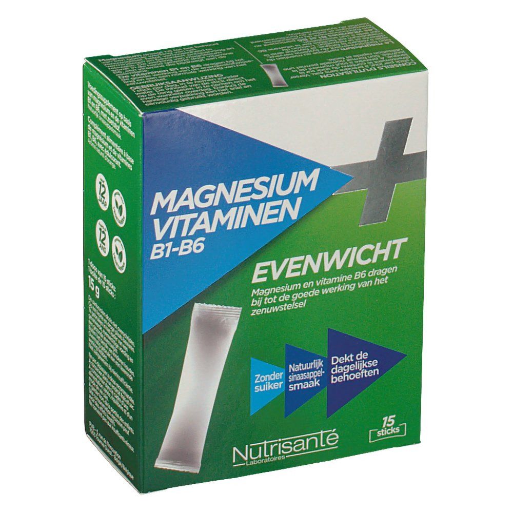 Nutrisanté Magnésium + Vitamines B1-B6
