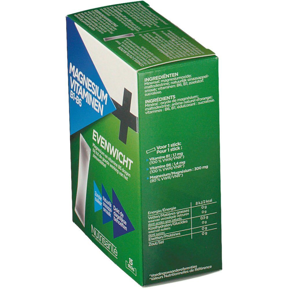 Nutrisanté Magnésium + Vitamines B1-B6