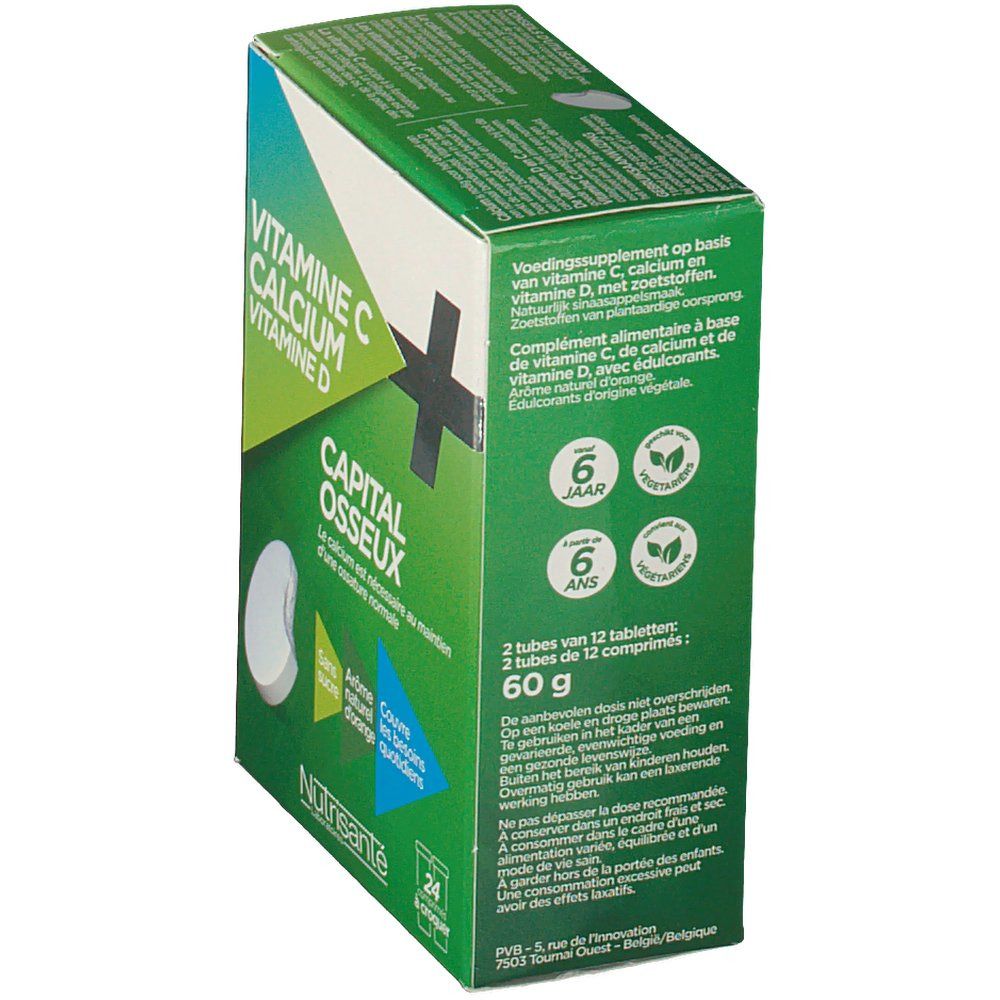 Nutrisanté Vitamine C+ Calcium Vitamine D