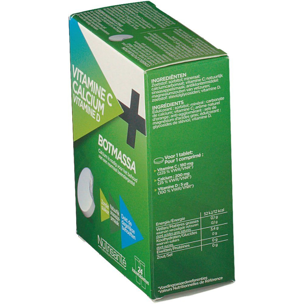 Nutrisanté Vitamine C+ Calcium Vitamine D