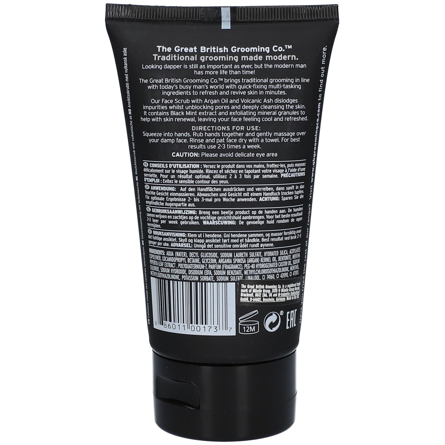 The Great British Grooming Company Exfoliating Face Scrub