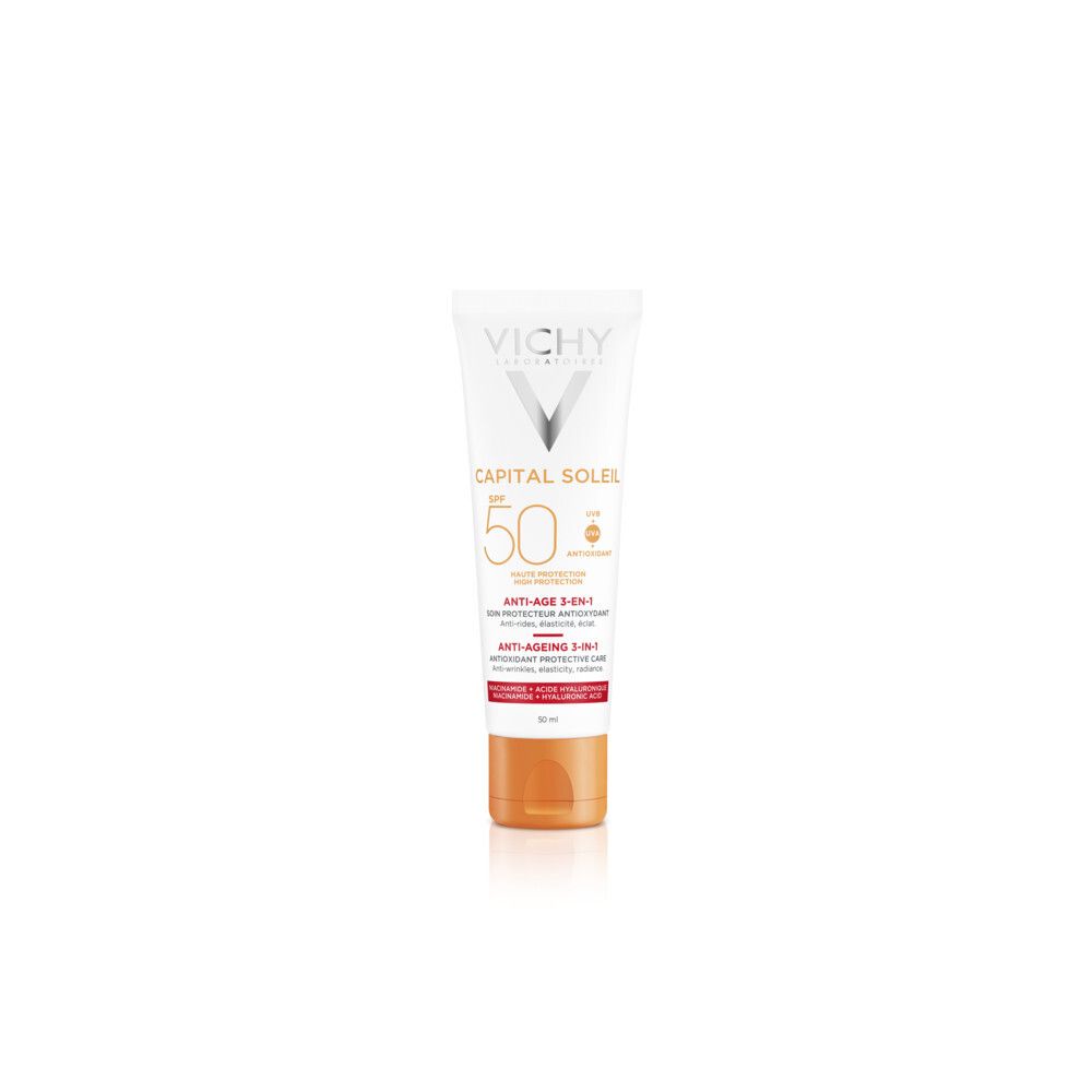 Vichy Capital Soleil Anti-Âge 3-en-1 SPF50