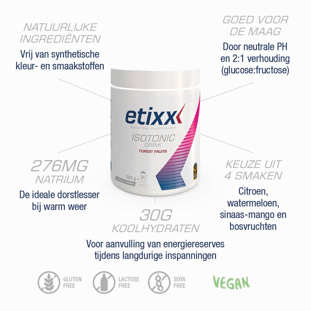 Etixx Isotonic Drink Forest Fruits