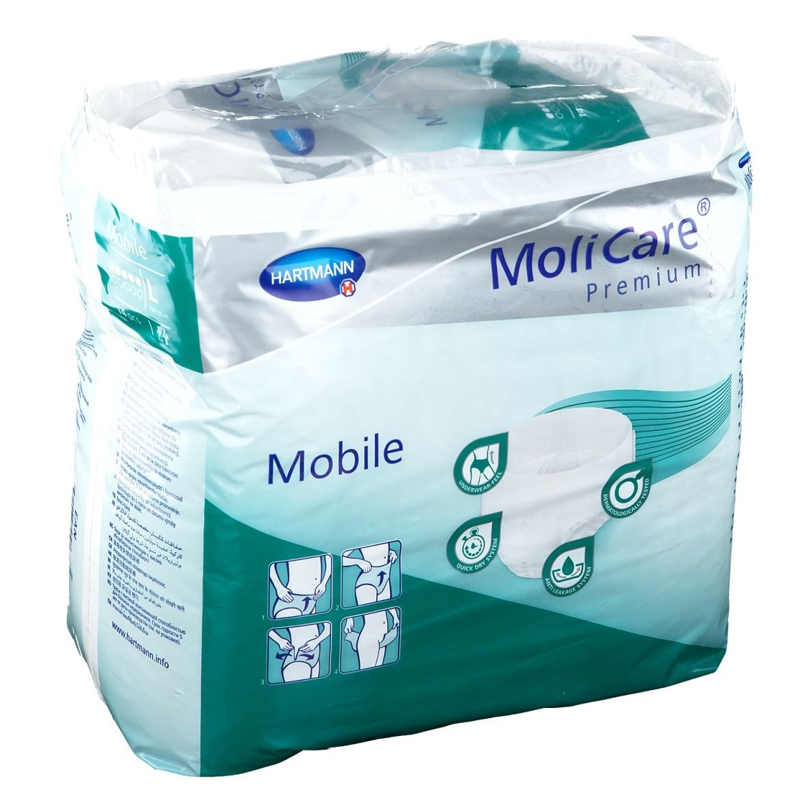 MoliCare® Premium Mobile 5 Drops Large