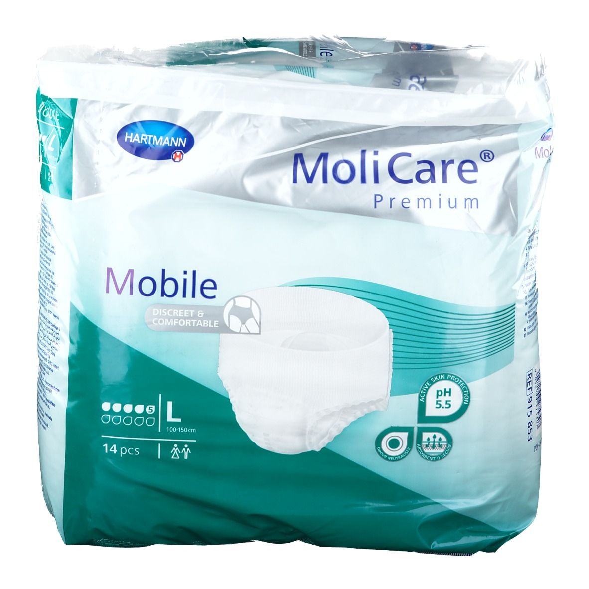MoliCare® Premium Mobile 5 Drops Large