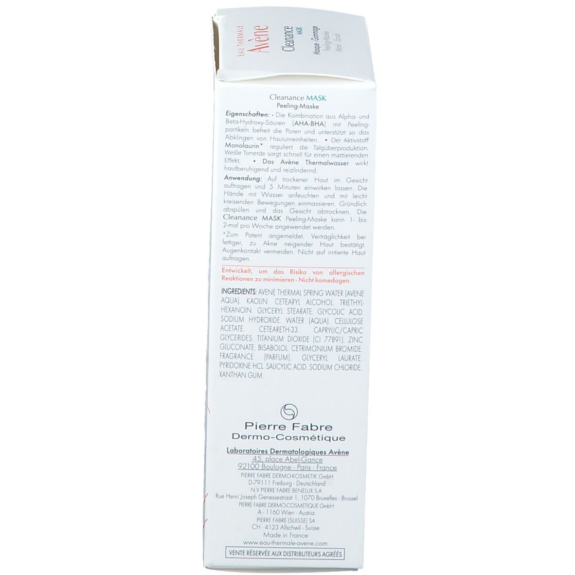 Avène Cleanance Mask Masque-Gommage