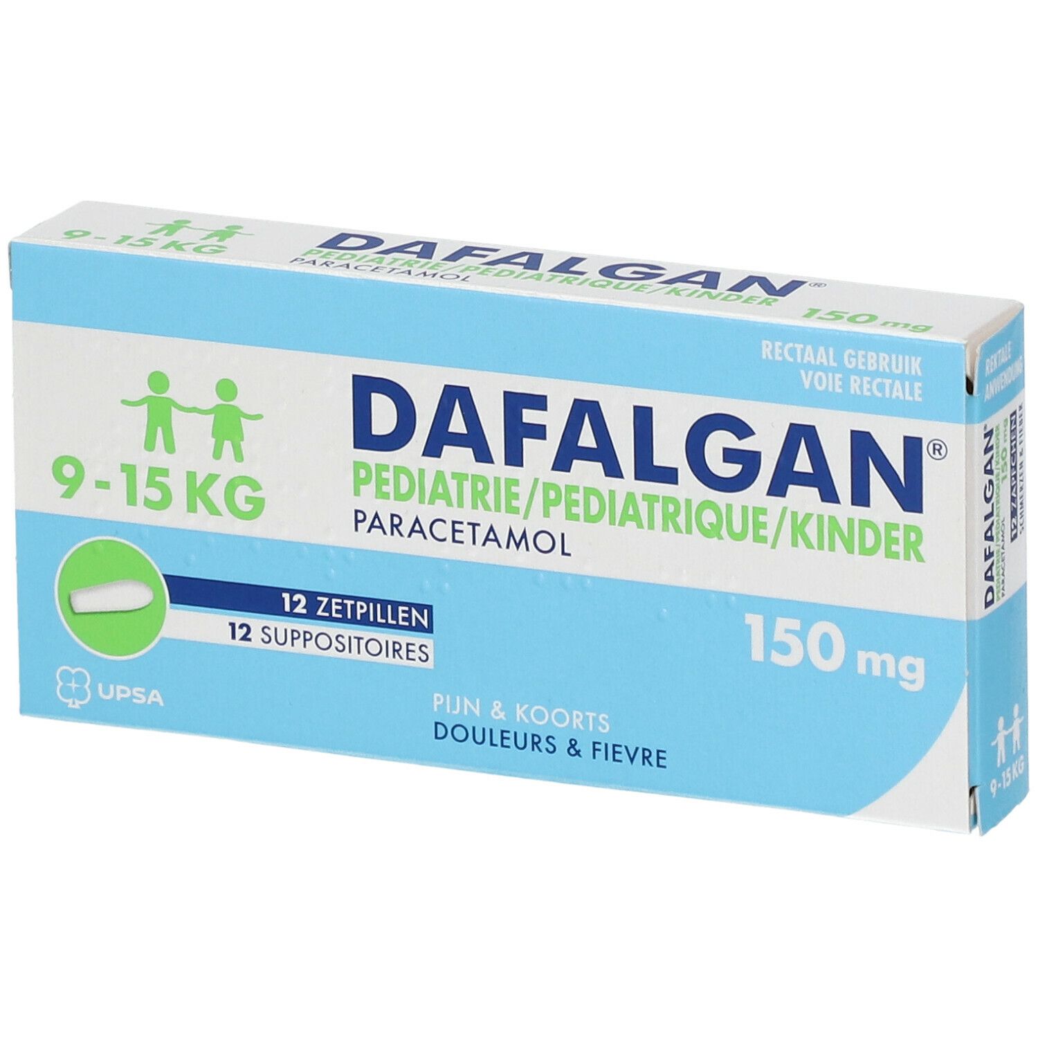 Dafalgan® Pédiatrique 150 mg Paracétamol | Douleurs & Fièvre