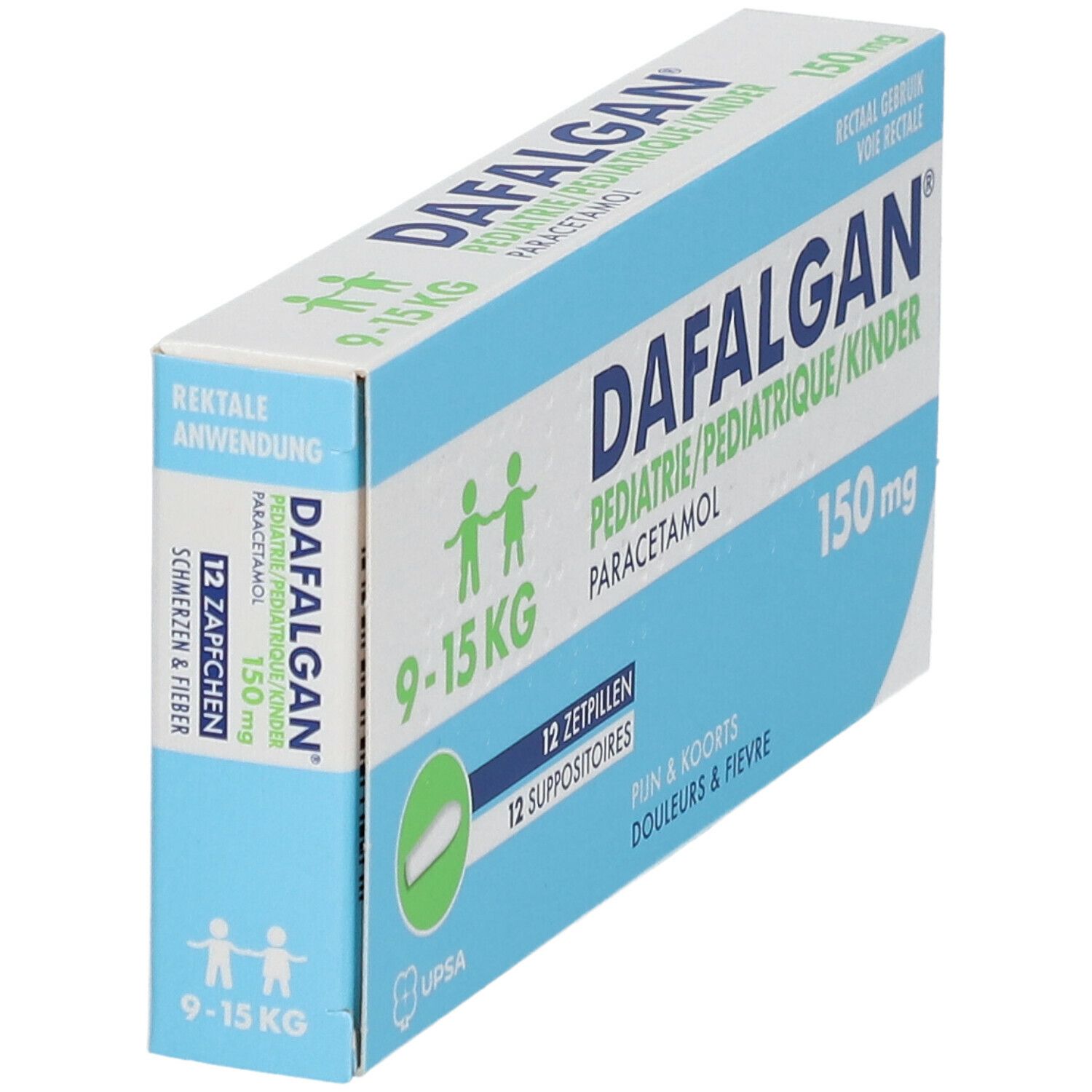 Dafalgan® Pédiatrique 150 mg Paracétamol | Douleurs & Fièvre