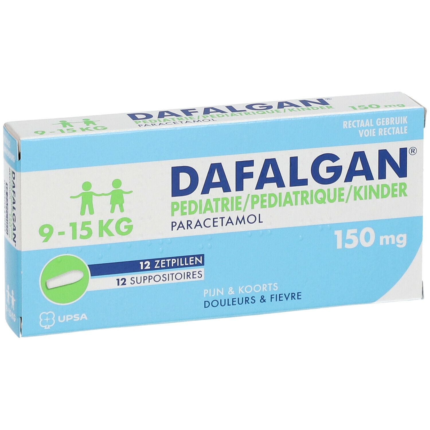 Dafalgan® Pédiatrique 150 mg Paracétamol | Douleurs & Fièvre