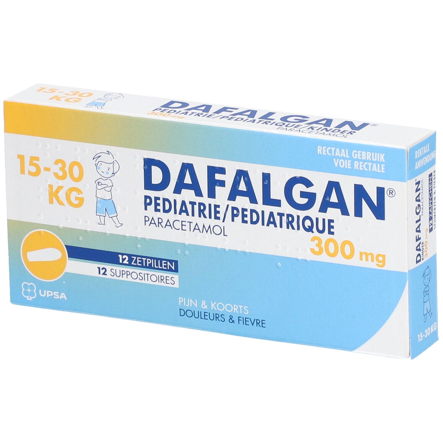 Dafalgan® Pédiatrique 300 mg Paracétamol | Douleurs & Fièvre