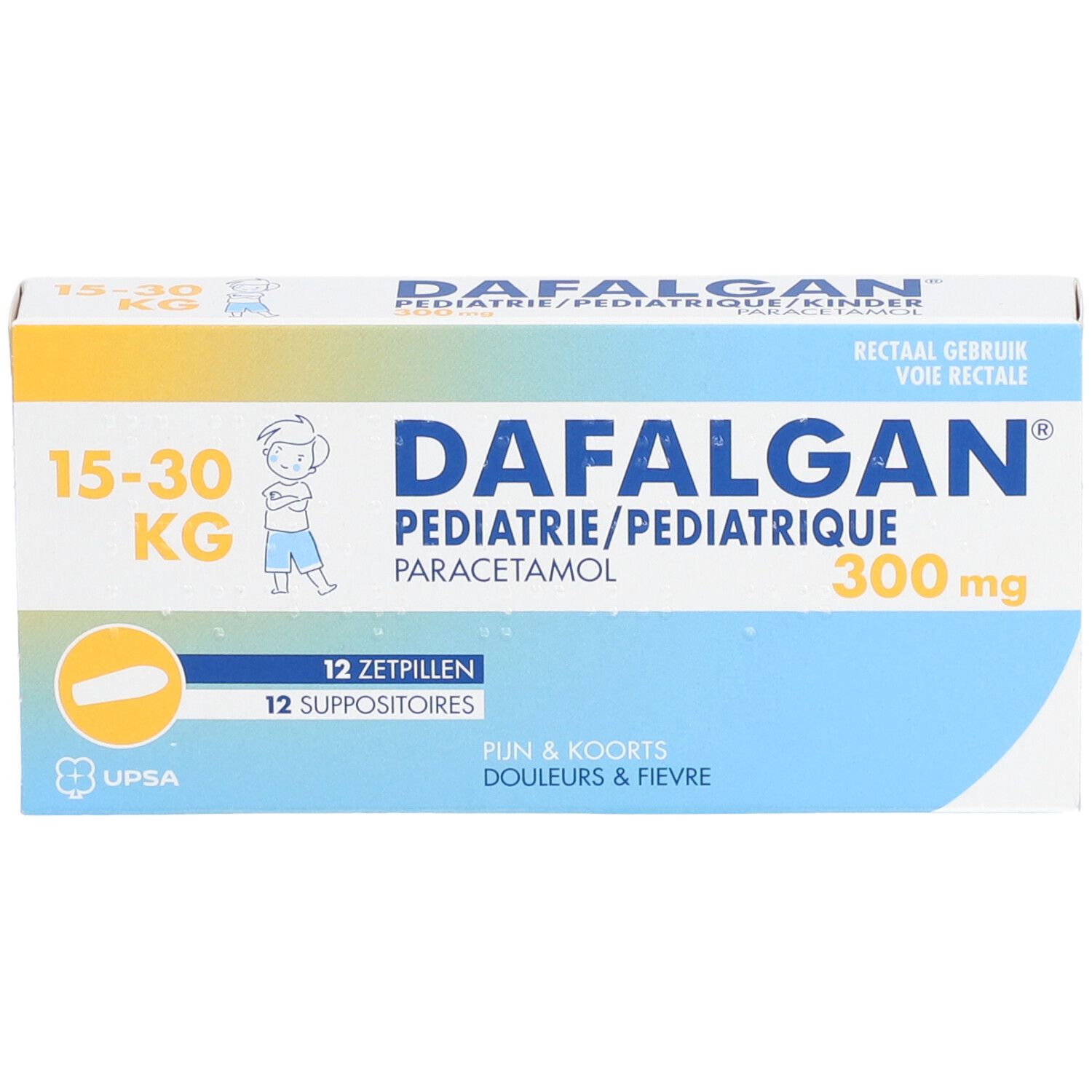 Dafalgan® Pédiatrique 300 mg Paracétamol | Douleurs & Fièvre