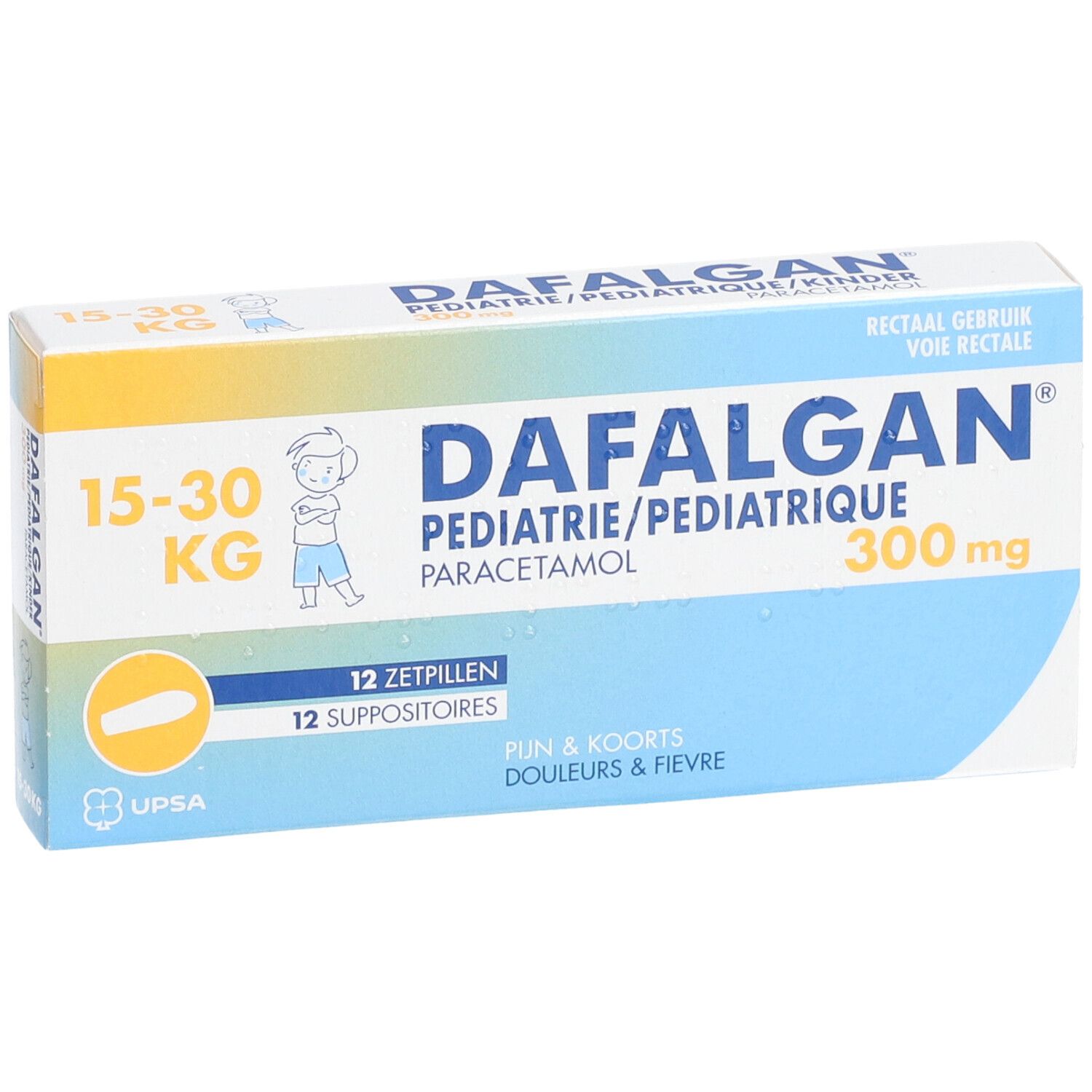 Dafalgan® Pédiatrique 300 mg Paracétamol | Douleurs & Fièvre