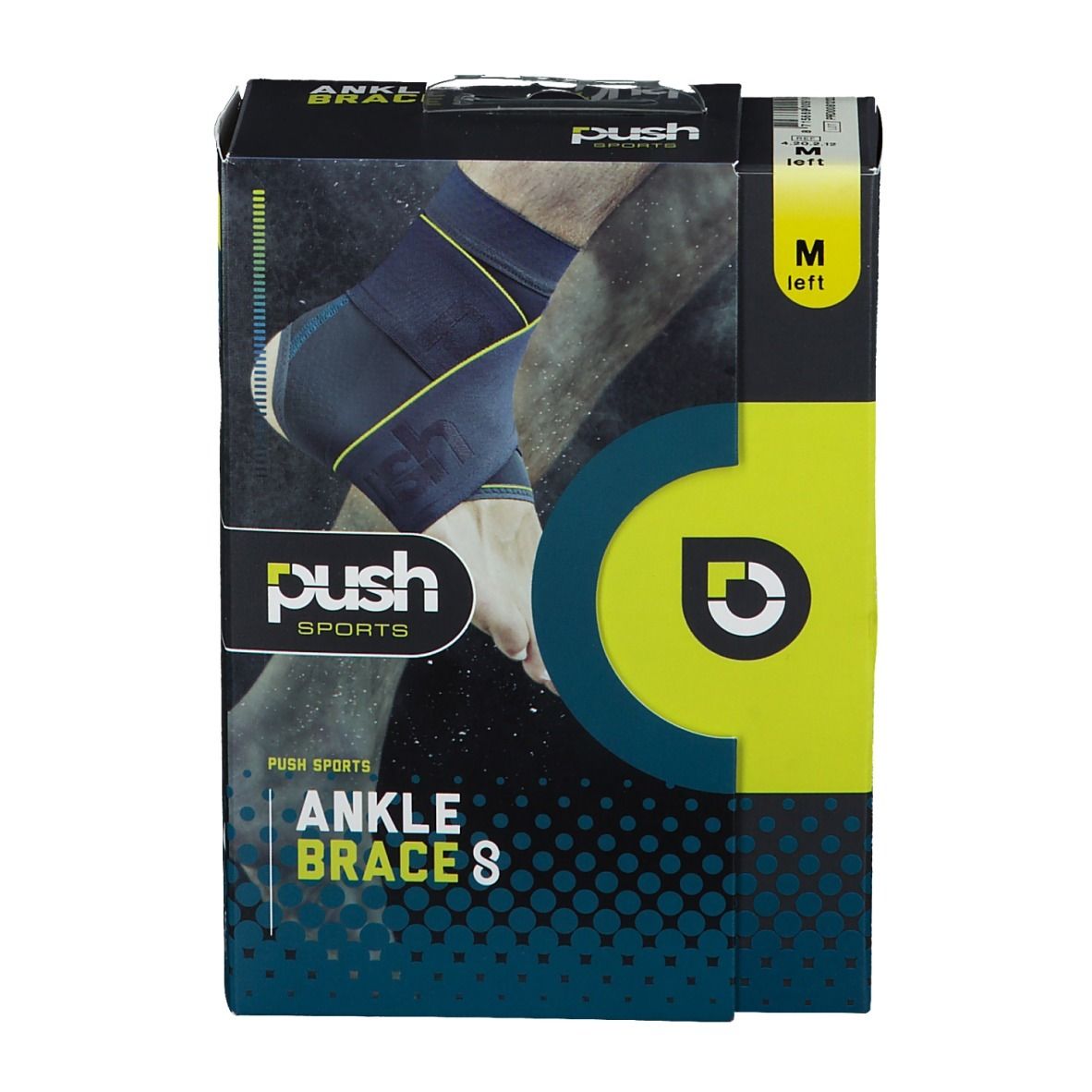 Push Sports Cheville 8 Gauche Medium 22,5-25,5 cm 242212