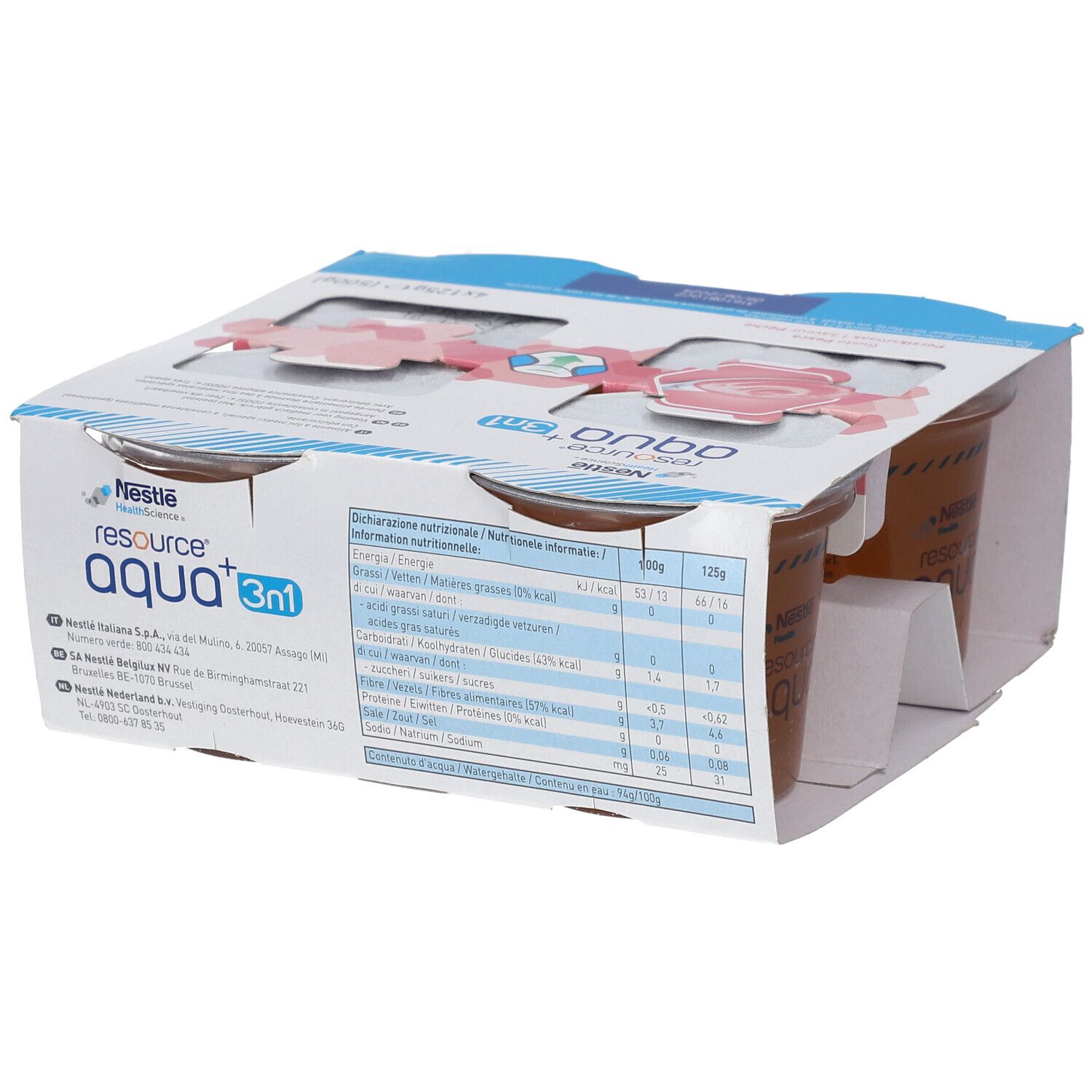 Resource Aqua+ 3-In-1 Perzik