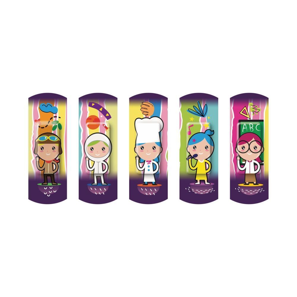 3M Nexcare Happy Kids Beroepen 20 Pleisters Assortiment N0920PR