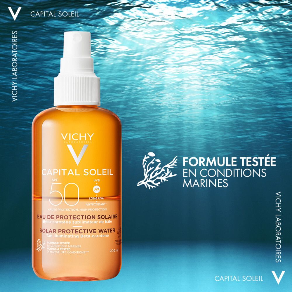 Vichy Capital Soleil Eau de Protection Solaire Hâle Sublimé SPF30