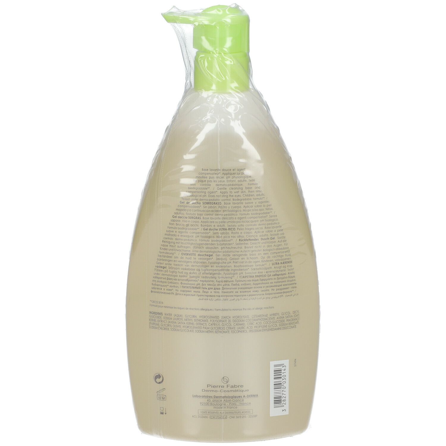 A-Derma Overvette Douchegel
