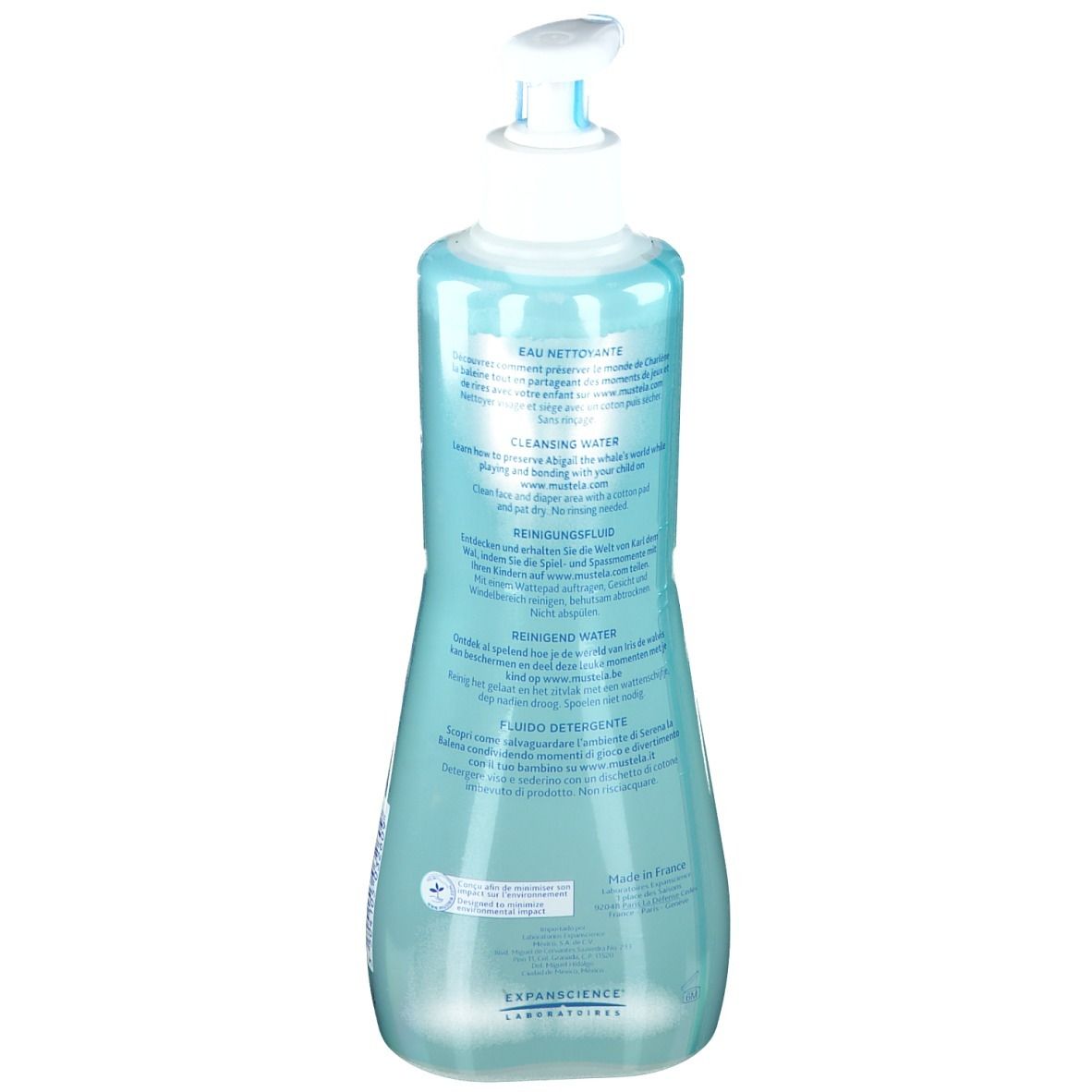 Mustela Bébé Eau Nettoyant sans Rincer Peau Normale Édition Limitée