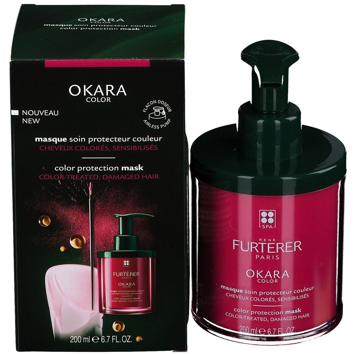 Rene Furterer Okara Color Masque Soin Protecteur Couleur