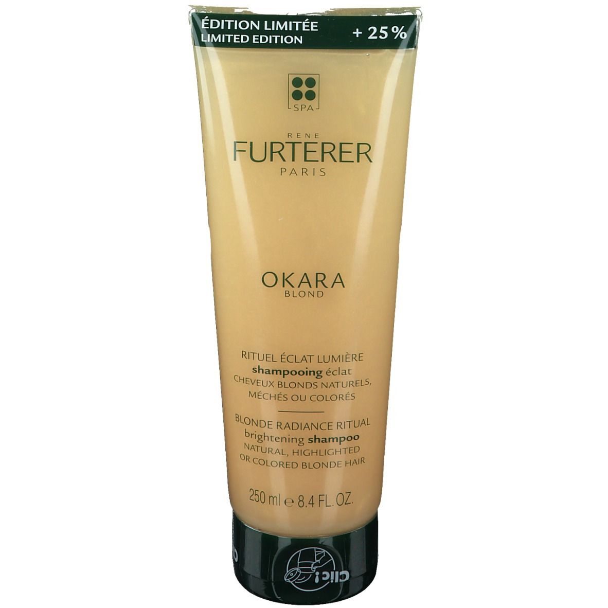 Rene Furterer Okara Blond Shampooing Éclat + 50 ml GRATUIT