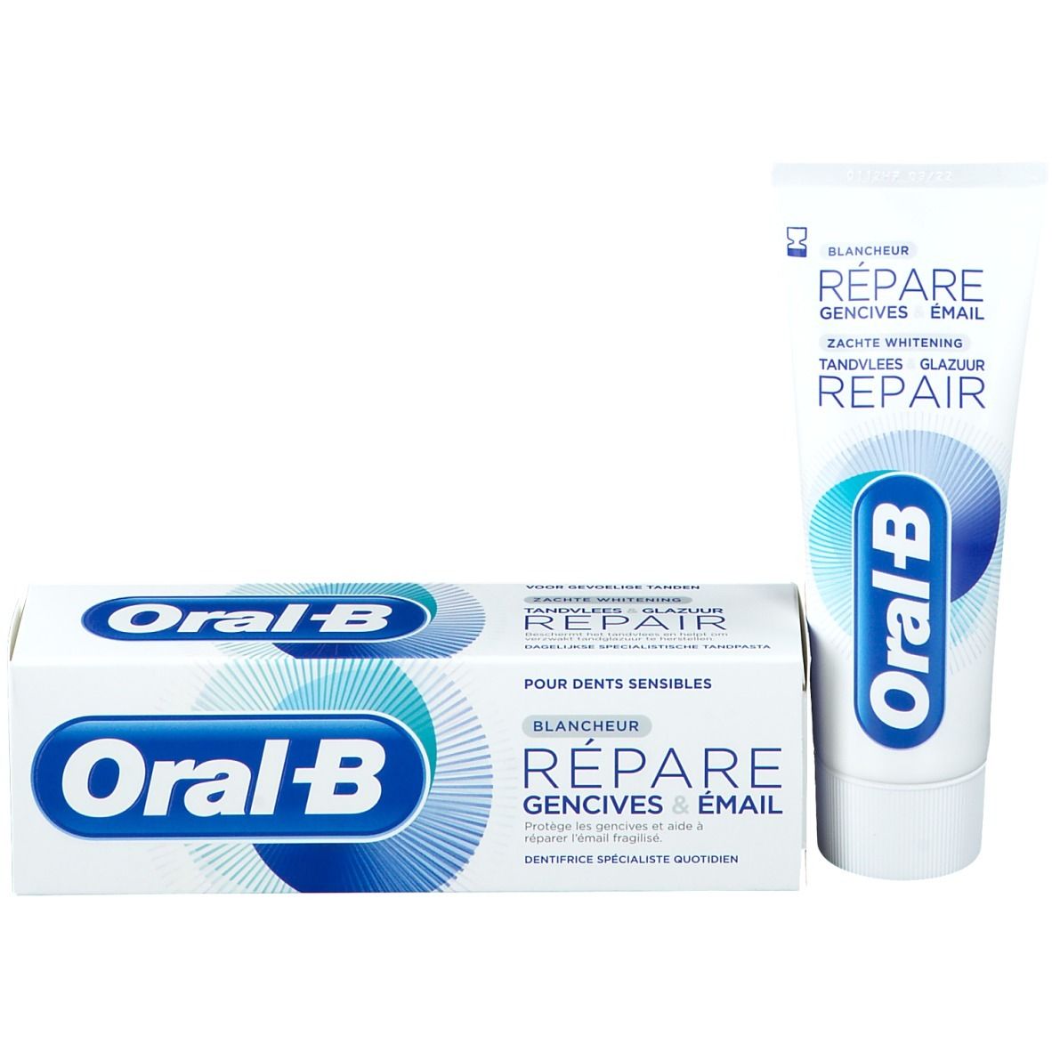 Oral B Toothpaste Gum & Enamel Repair Gentle Blanc