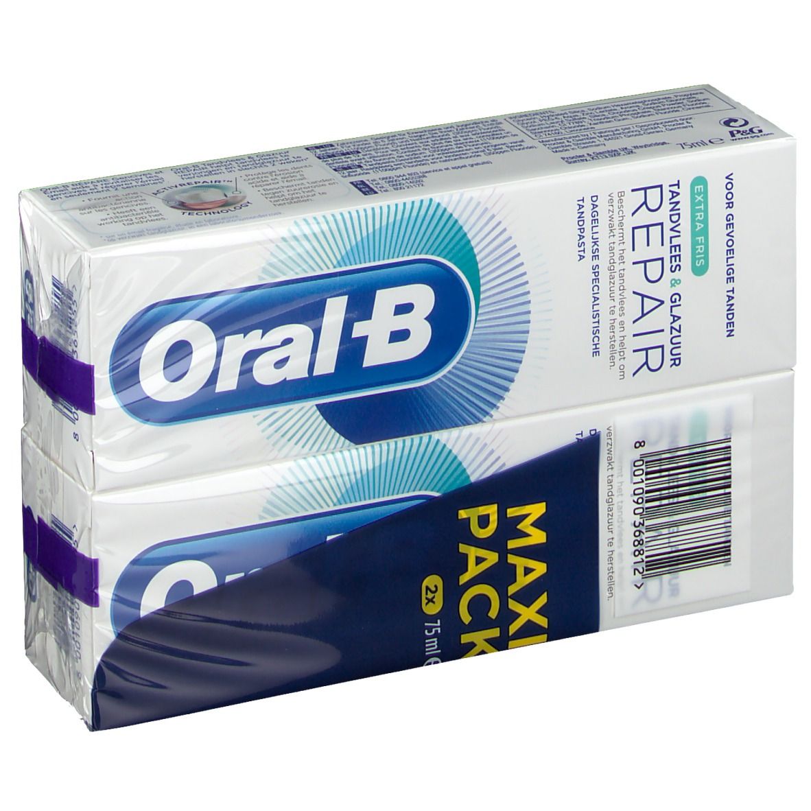 Oral B Tandpasta Tandvlees & Glazuur Repair Extra Fris DUO