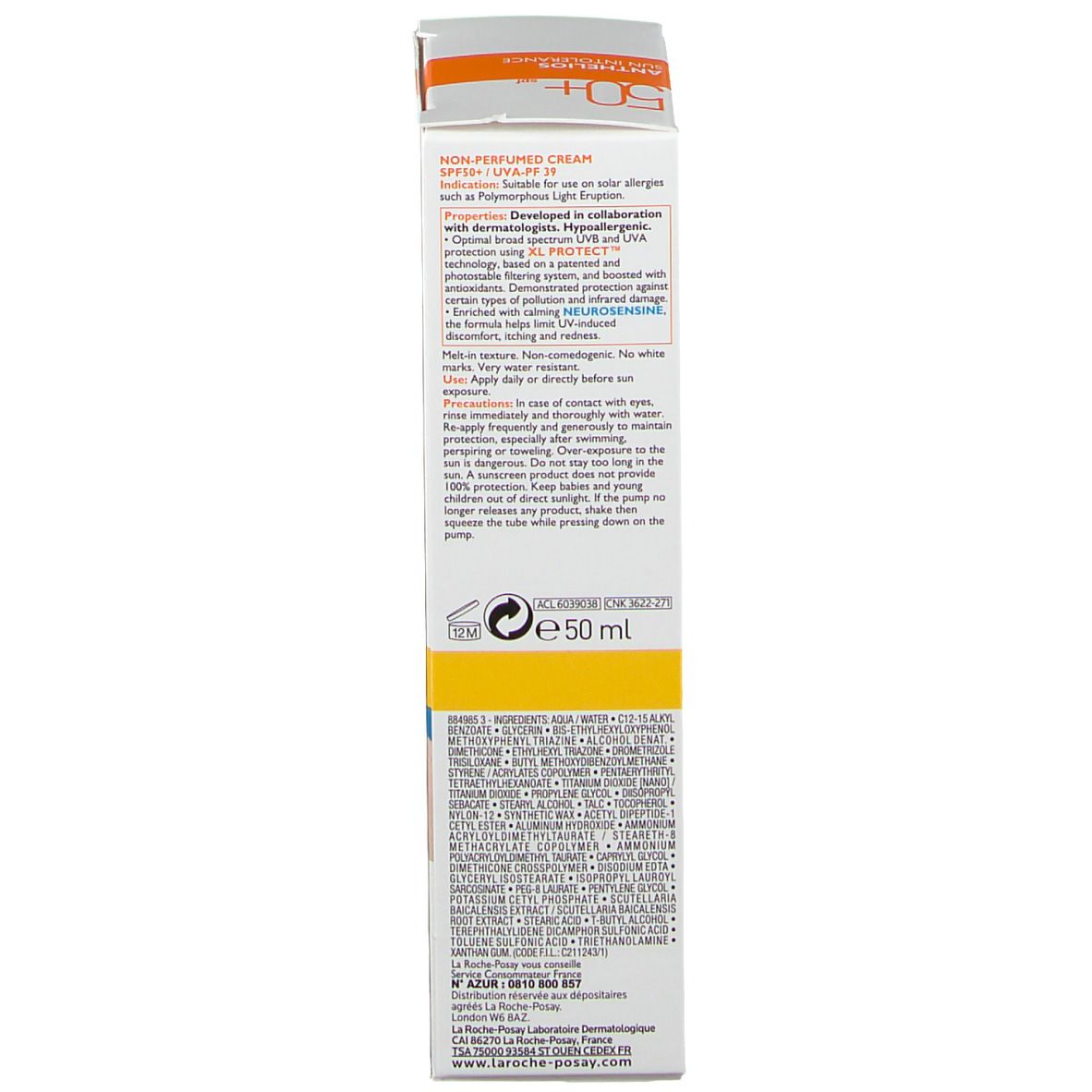 La Roche-Posay Anthélios Sun Intolerance SPF50+