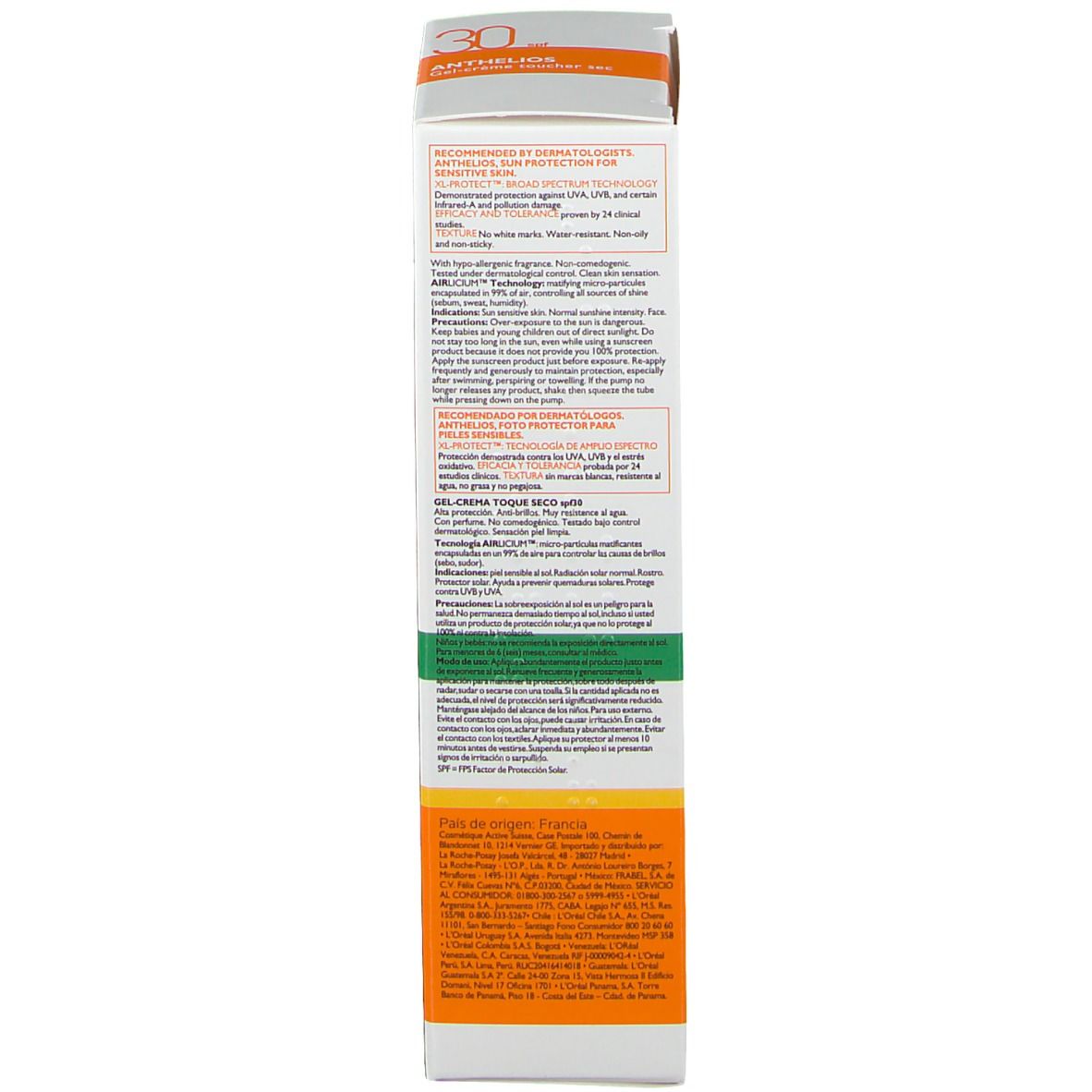 La Roche-Posay Anthelios SPF30 Dry Touch Creme Met Parfum