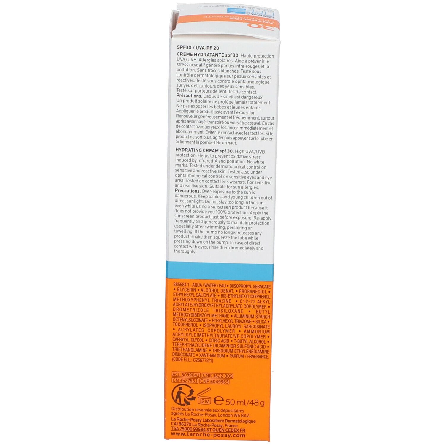 La Roche-Posay Anthélios Ultra SPF30+ Crème