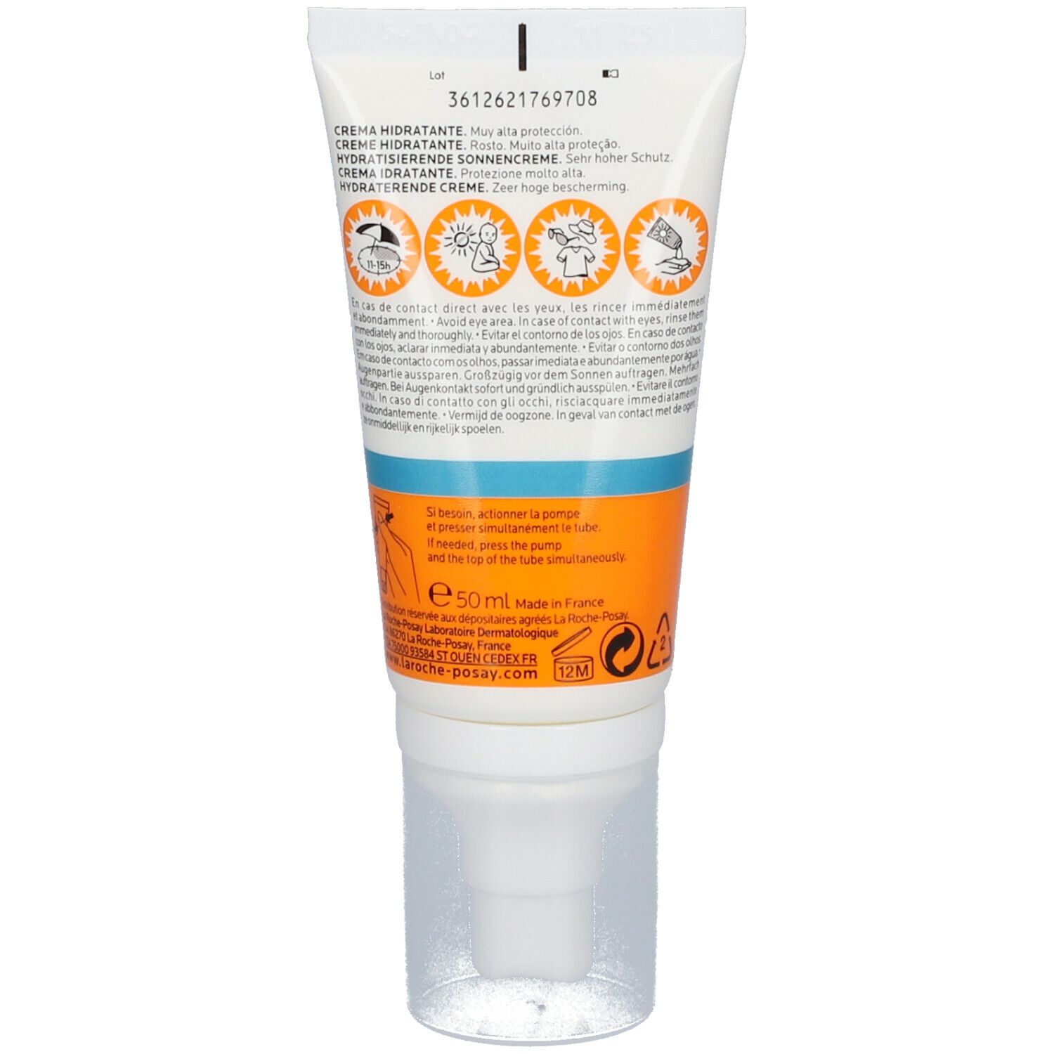 La Roche-Posay Anthélios Ultra SPF50+ Crème Met Parfum