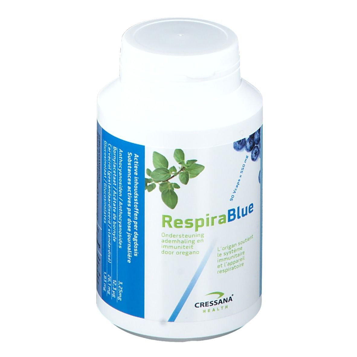 Respirablue Carvacrol 550 mg