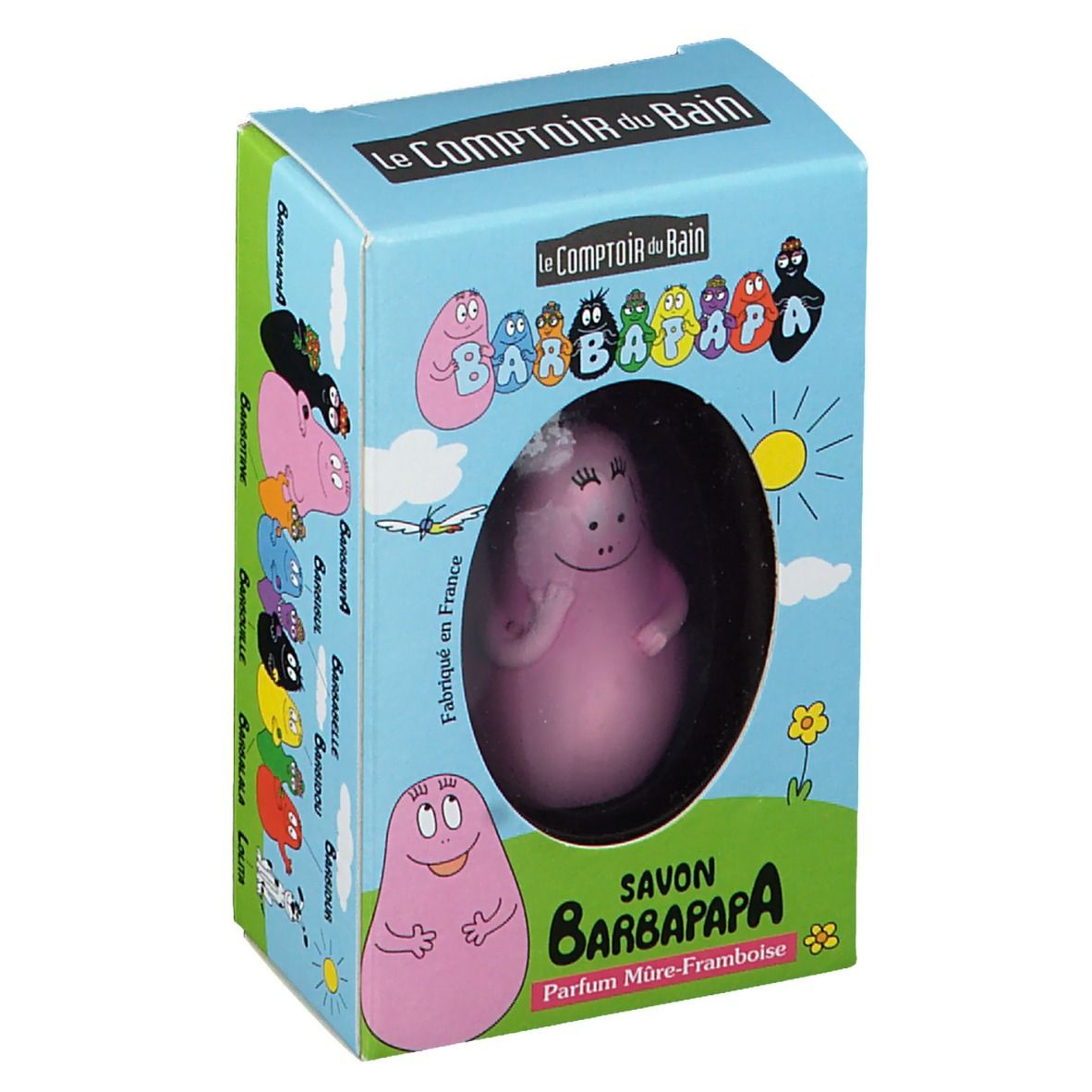 Le Comptoir du Bain Barbapapa Zeepblokje Barbapapa Braambes - Framboos
