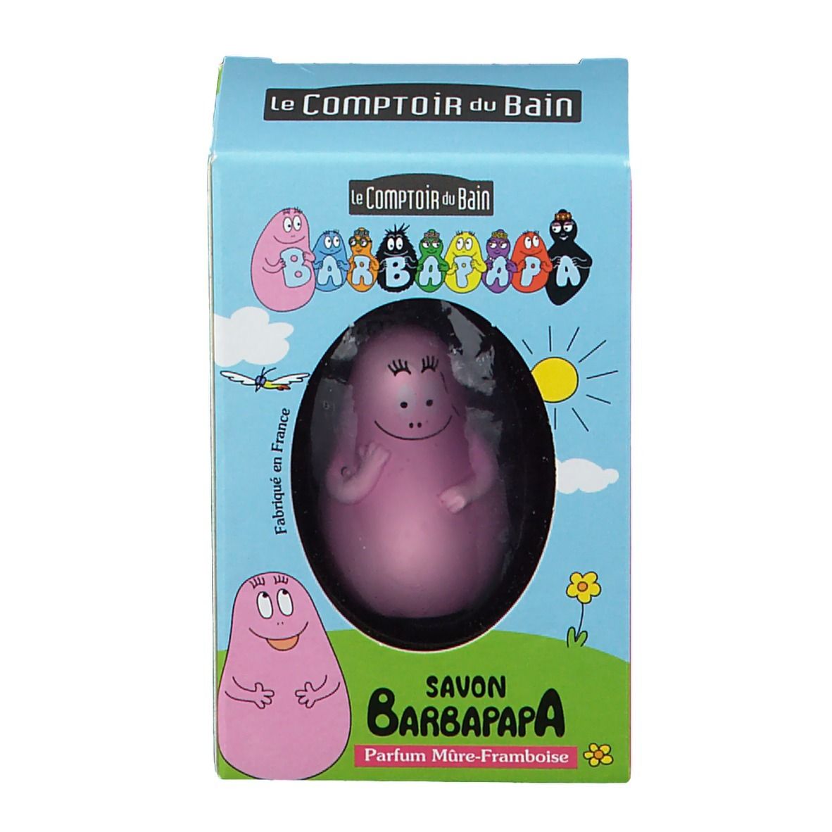 Le Comptoir du Bain Barbapapa Zeepblokje Barbapapa Braambes - Framboos