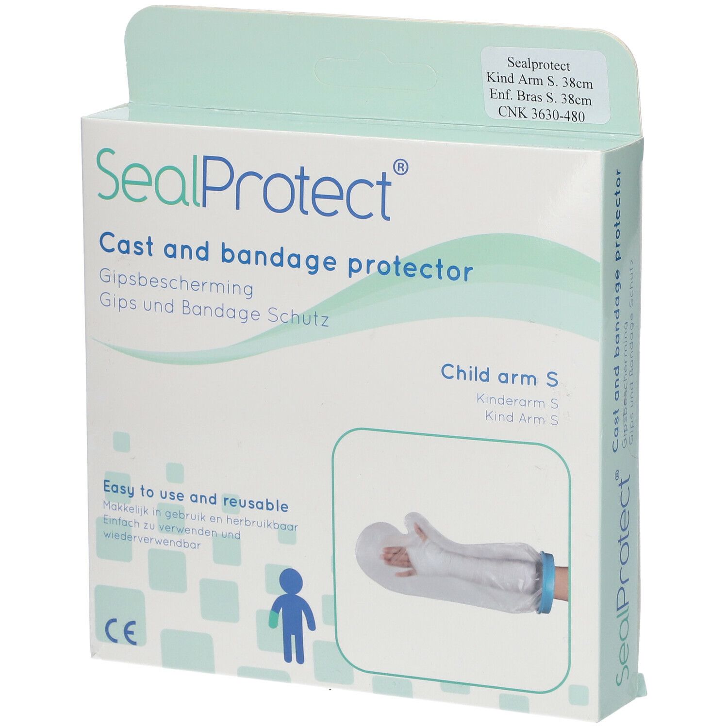 Sealprotect Beschermhoes Kind Arm Small 38 cm