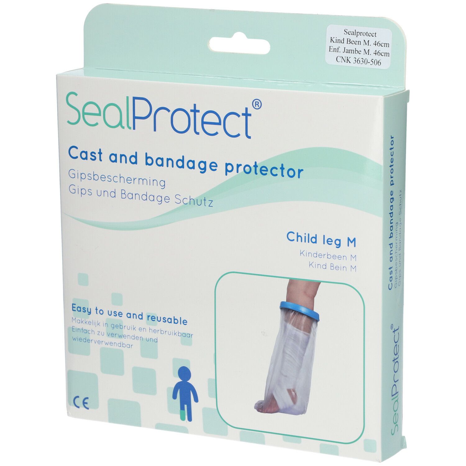 Sealprotect Couverture De Protection Enfant Jambe Medium 46 cm