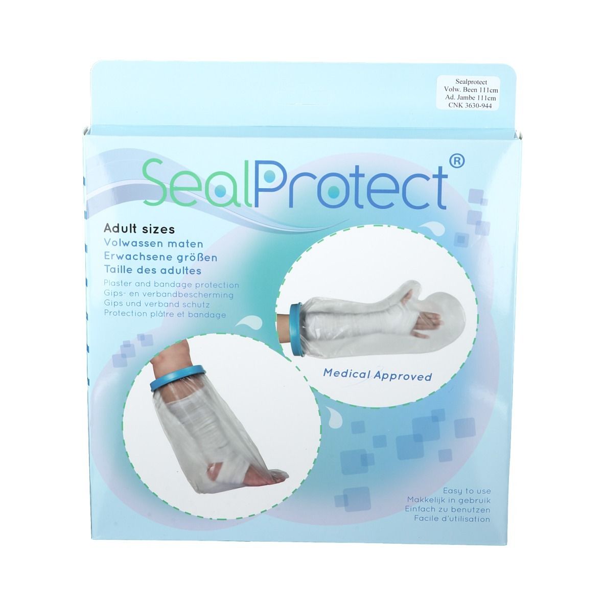 Sealprotect Beschermhoes Volwassene Been 111 cm