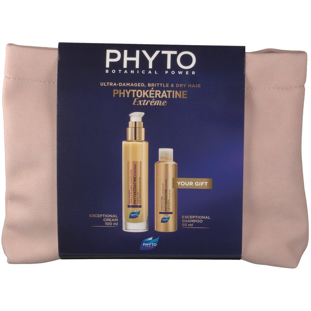 Phyto Phytokératine Extrême Crème + Mini Phytokératine Extrême Shampooing OFFERT