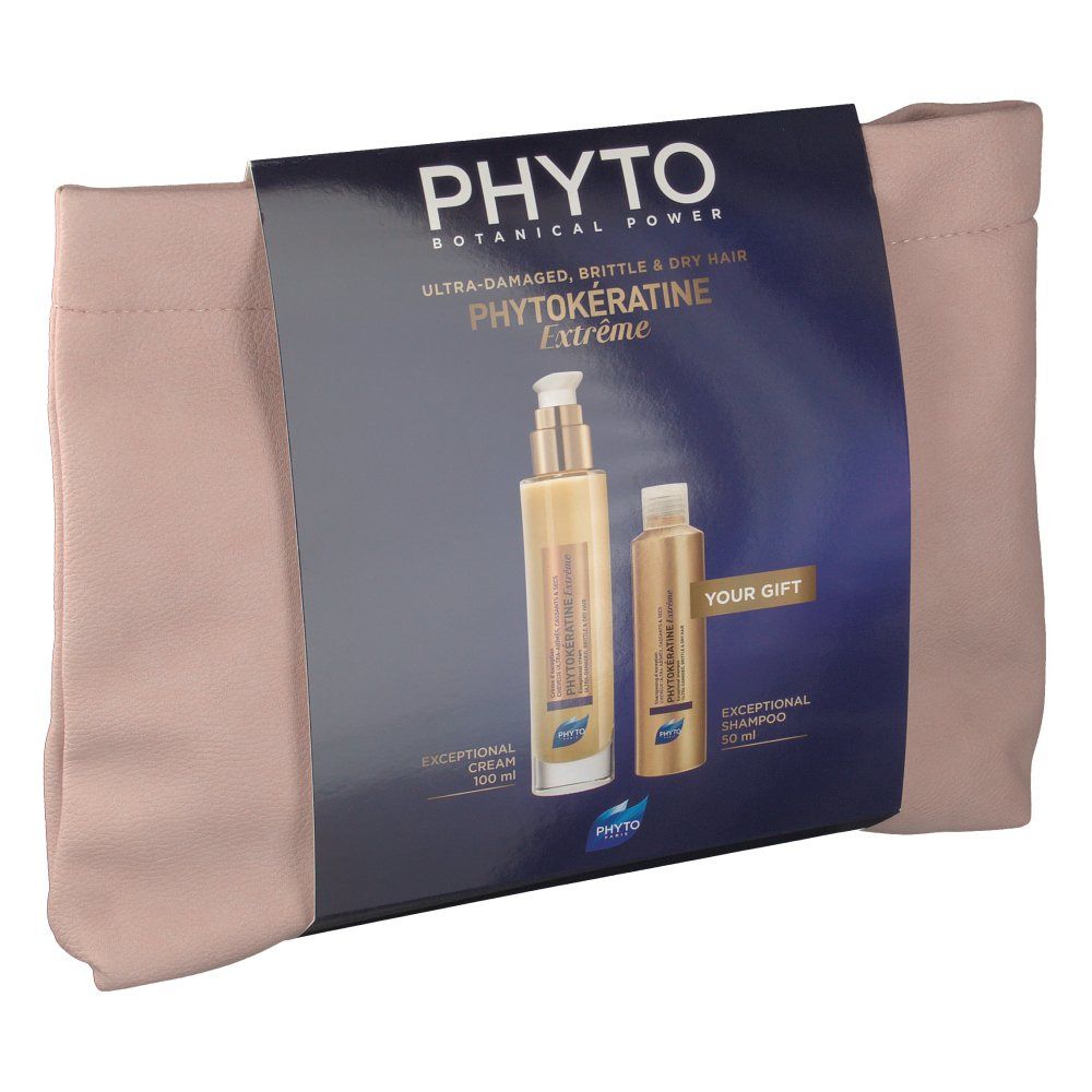 Phyto Phytokératine Extrême Crème + Mini Phytokératine Extrême Shampooing OFFERT