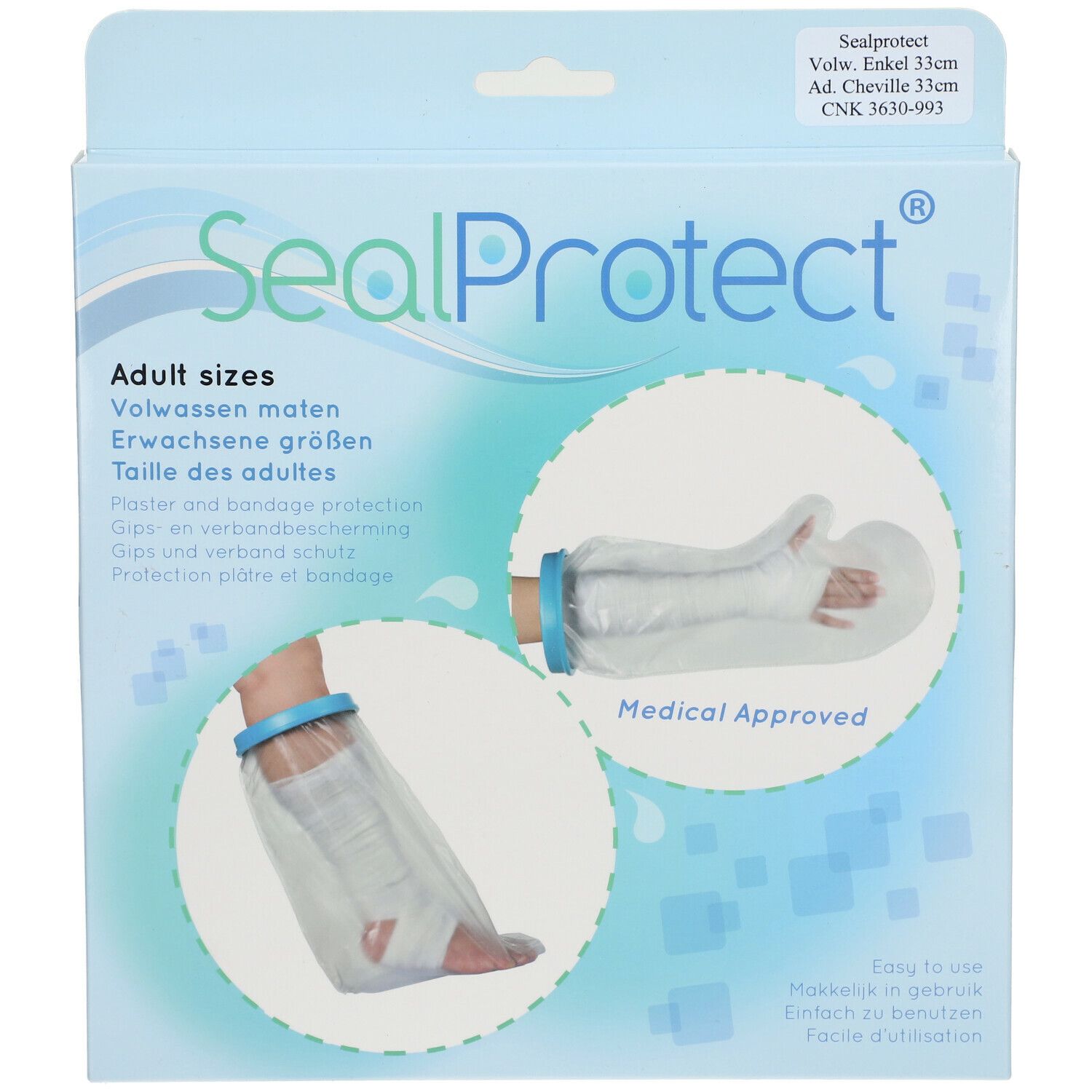 Sealprotect Beschermhoes Volwassene Enkel 33 cm
