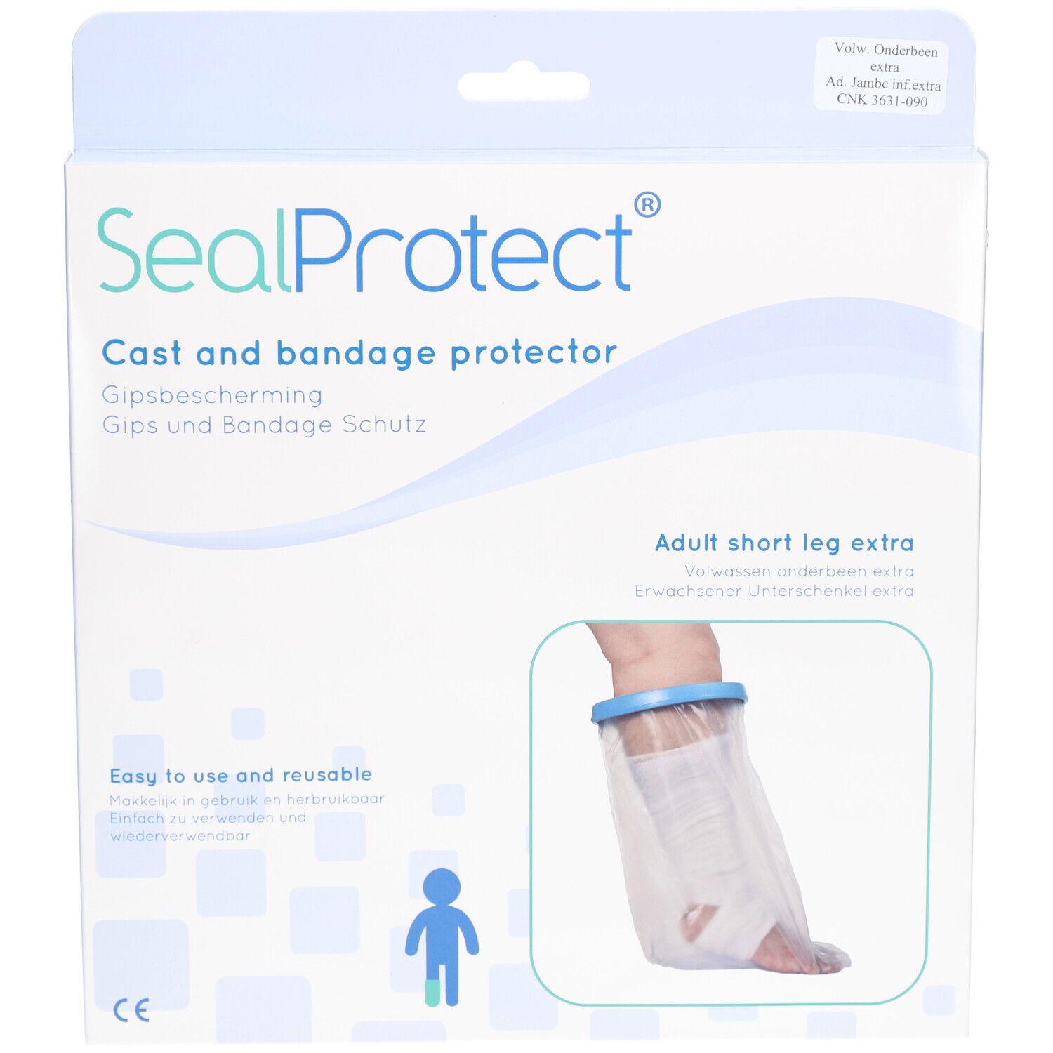Sealprotect Beschermhoes Volwassene Onderbeen 65 cm