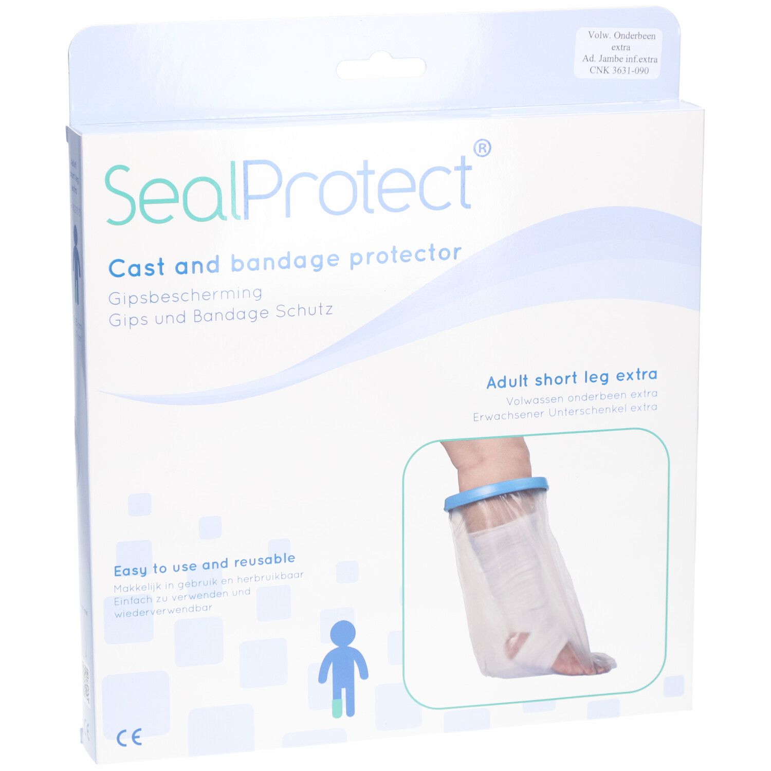Sealprotect Beschermhoes Volwassene Onderbeen 65 cm