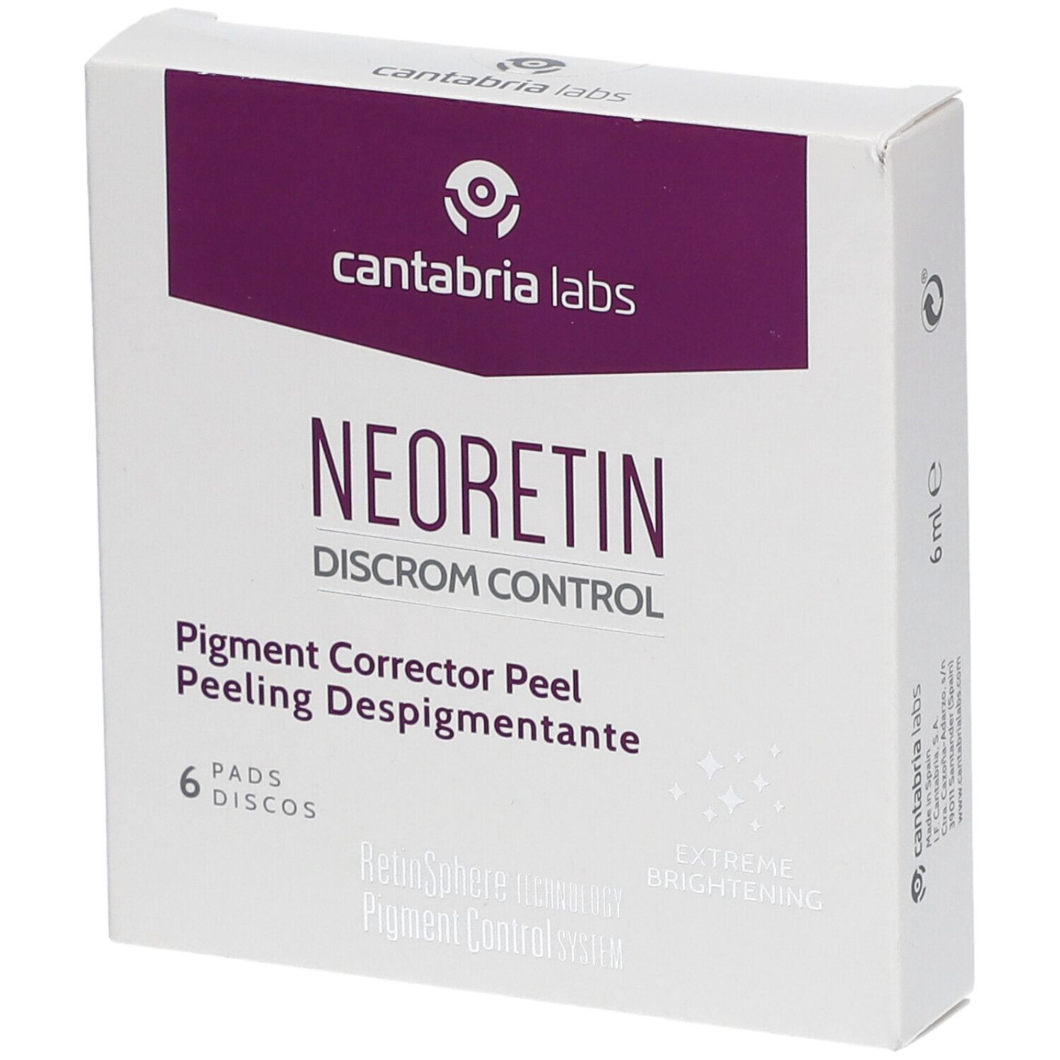 Neoretin Discrom Control Lightening Peel Pads - Anti-Bruine Vlekken Peeling