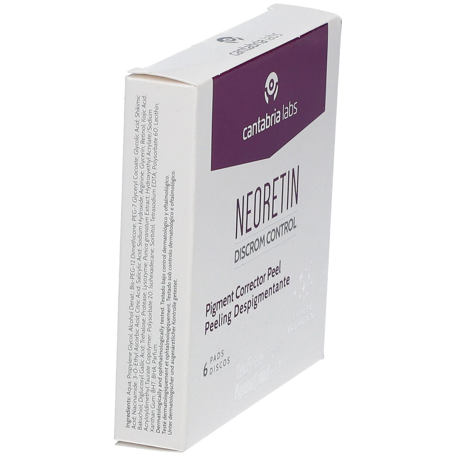 Neoretin Discrom Control Lightening Peel Pads - Anti-Bruine Vlekken Peeling