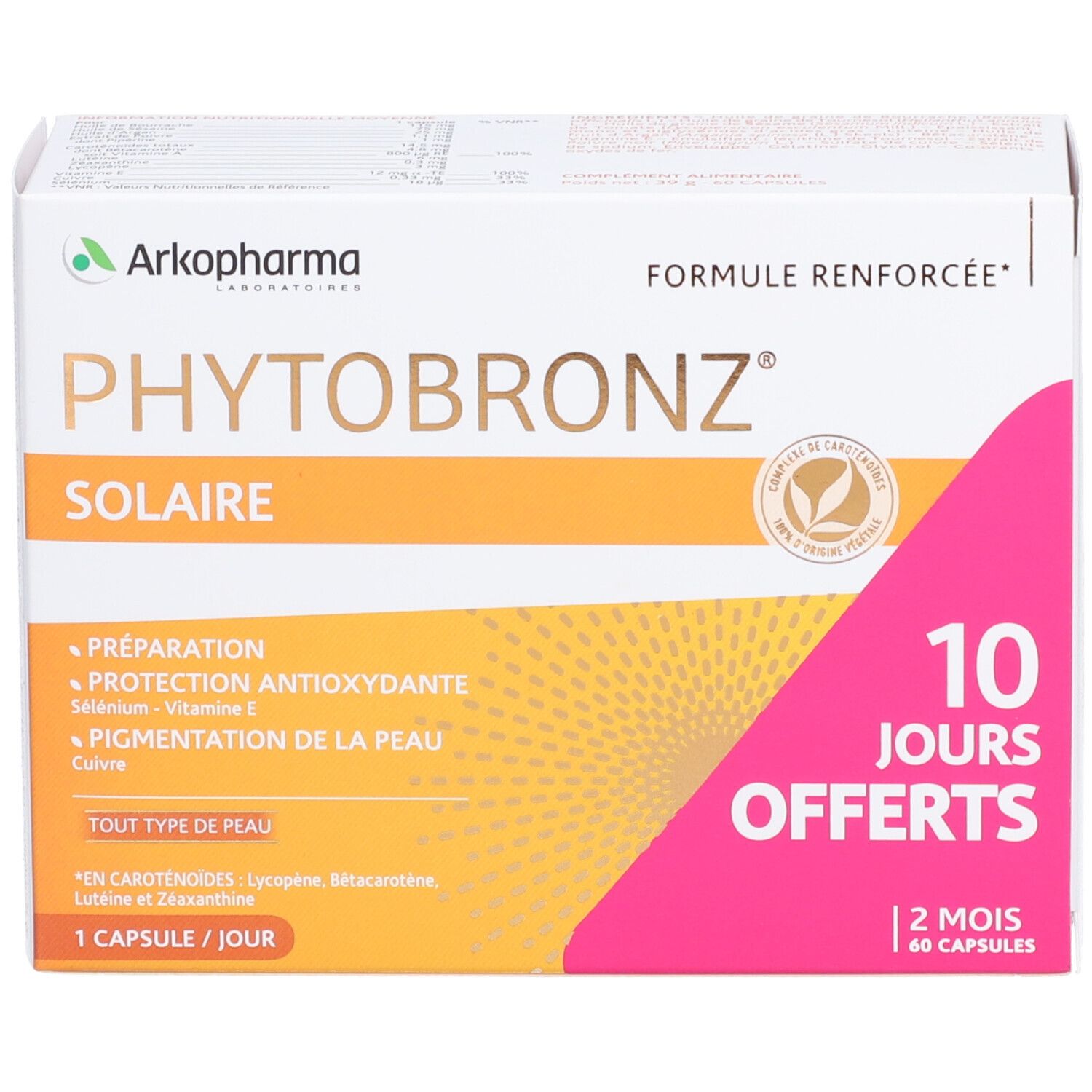 Arkopharma Phytobronz® Solaire DUO Promo