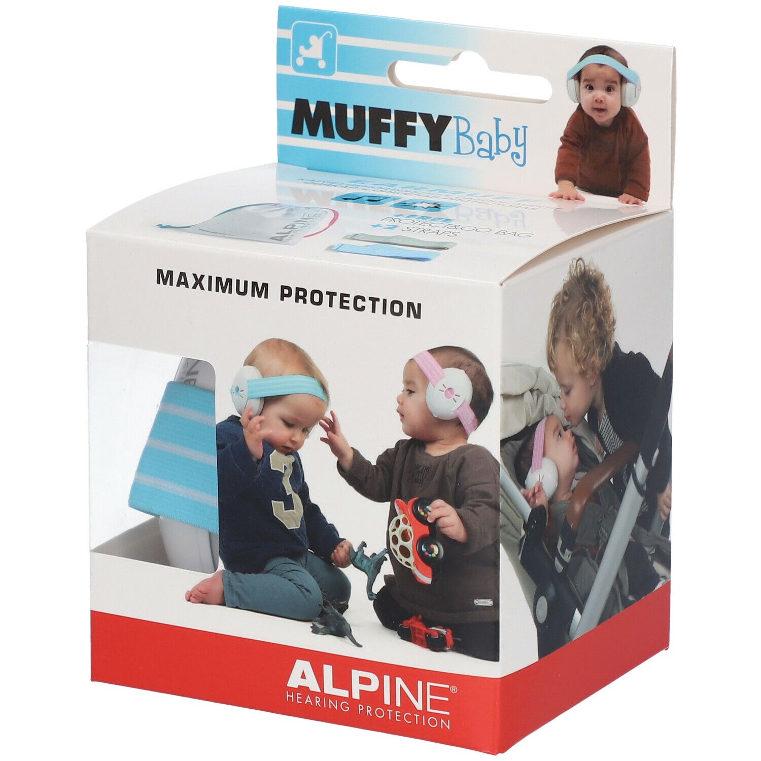 Alpine Muffy Koptelefoon Baby Blauw