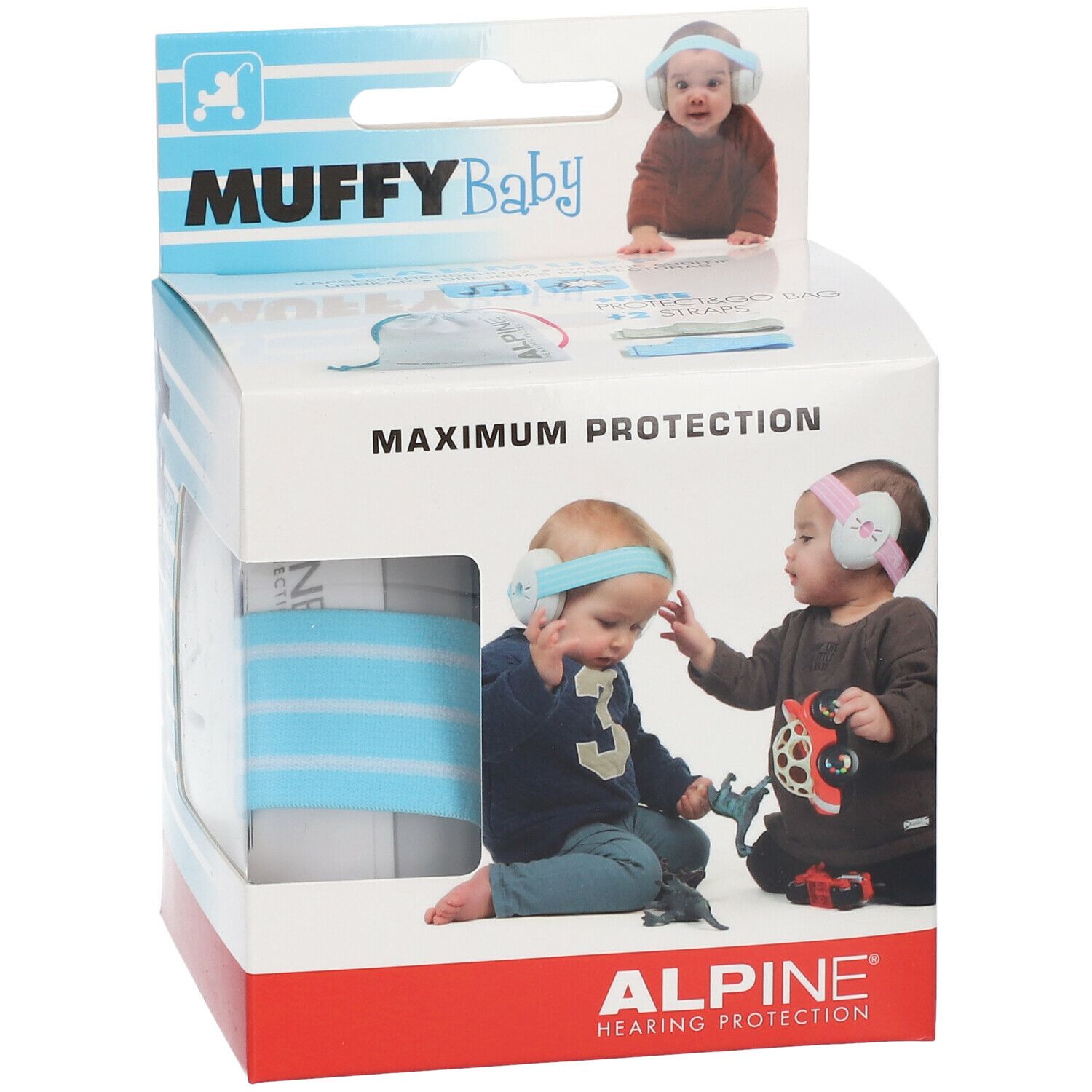 Alpine Muffy Koptelefoon Baby Blauw