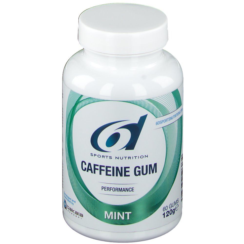 6D Sports Nutrition Caffeine Gum