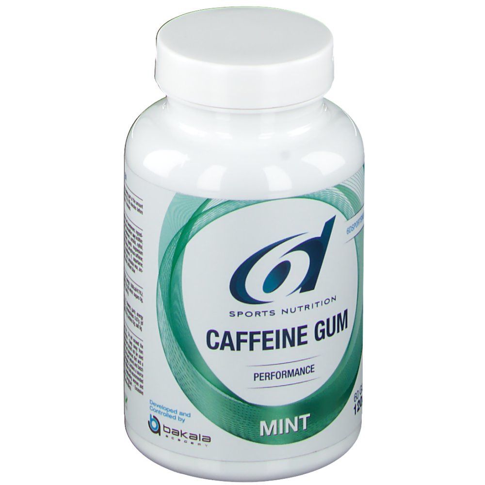 6D Sports Nutrition Caffeine Gum