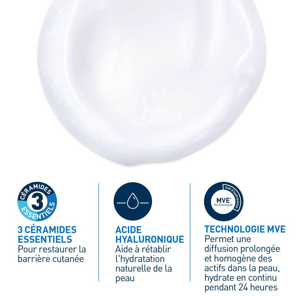 CeraVe Crème Lavante Hydratante